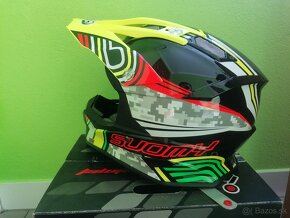 Nová MX prilba Suomy Alpha Pixel carbon/kevlar - 4