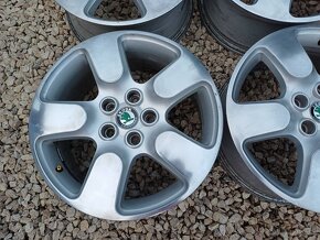 org.hlinikové disky Skoda Octavia Sout II,-7Jx17-ET-50-5x112 - 4