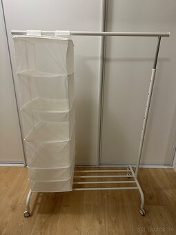 Vešiak na šaty - Ikea Rigga + Skubb - 4