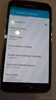 Samsung galaxy S5 zlaty top stav - 4