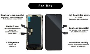 iPhone XS Max - ( HL HD+ In-cell ) Pantalla - LCD DISPLEJ - 4