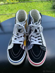 VANS SK8-HI 38 DX (ANAHEIM FACTORY) Patchwork League/ True W - 4