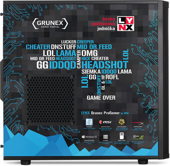 LYNX ProGamer i5, 16GB RAM, 512GB SSD, 2TB HDD, GTX750Ti 2GB - 4