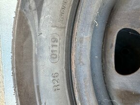 185/60 R 14 5x100 sada pneumatík+disky - 4