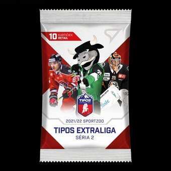 KARTICKY TIPOS EXTRALIGA 2021/2022 - 1. SÉRIA  +  2.SÉRIA - 4