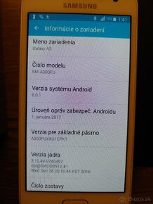 Samsung Galaxy A3 SM-A300FU biely - 4