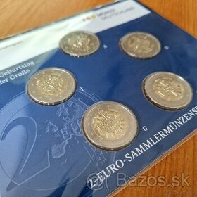 2€ euro pamätné mince - COIN CARD / BU / BLISTER - 4