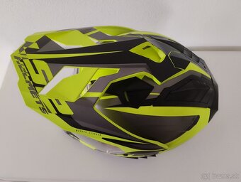 Enduro prilba LS2 Explorer Alter čierno-sivo-fluoresce - 4