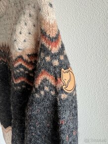 Švédský vlněný merino sveter Fjallraven Övik Knit - 4