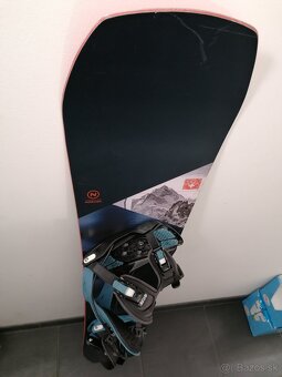 Snowboardové viazanie Flow Alpha Black/blue veľkos - 4