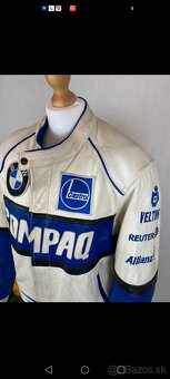 BMW compaq racing leather jacket - 4