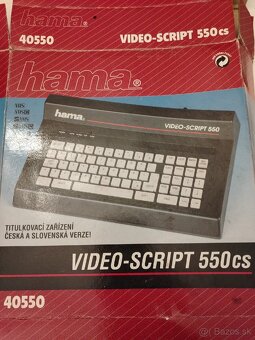 Hama Video-Script 550CS Titulkovacie zariadenie VHS - 4