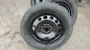 Disky 5x112r16 , zimné pneu 215/55r16 - 4