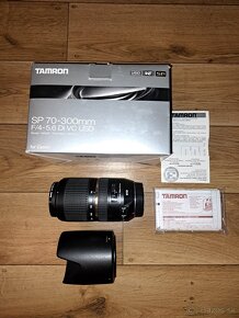 Tamron 70-300 mm F/4 - 5.6 Di VC USD pre Canon - 4