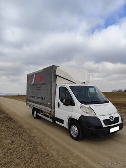 Peugeot Boxer 3.0 plachta - valník, 6 pal - 4