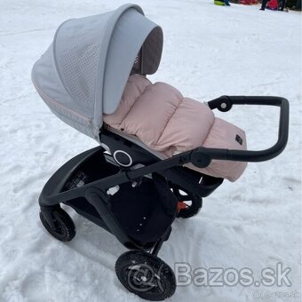 Stokke Trailz Terrain bledoružová farba plus doplnky - 4