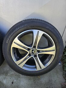 zimná sada Mercedes 5x112 225/55 R17 DOT3422 - 4