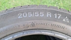 Zimné pneu Continental 205/55 R17 - 4