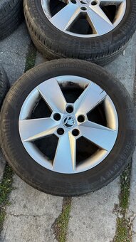 Kolesa Škoda Oktivia (pneu + elektróny) 205/55 R16 - 4