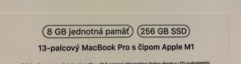 MacBook Pro 13” M1 ENG 2020 Vesmírne Sivý(touchbar) - 4