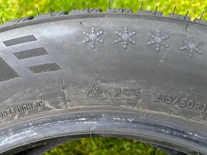 Predám zimné pneumatiky FORTUNE Snowfun FSR-901, 215/60 R16 - 4