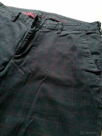 Pánske štýlové nohavice, jemne karované - 4