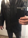 Kožená bunda, čierna, veľkosť XL - 4