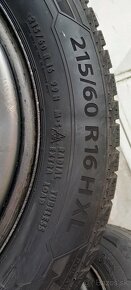 Plechove disky 5x112 r16 a pneu 215/60 r16 - 4