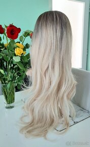 Blond ombre parochňa + čiapka - 4