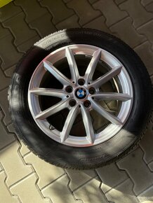 BMW X1 X2 17'' originál s zimné pneu a TPMS 5x112 - 4