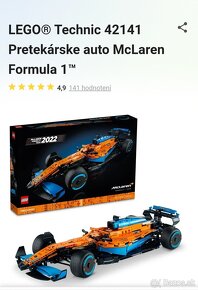 Lego Technic Formula McLaren 42141 - 4