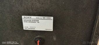 Sony model no SS-H551 - 4