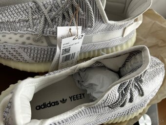 Predám Yeezy Boost 350 V2 “Static” – Nikdy nenosené - 4