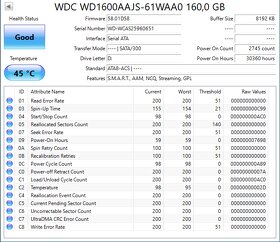 Western Digital Caviar SE 160GB 7200rpm SATA-II - 4