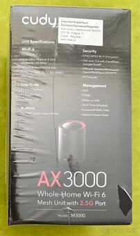 CUDY AX3000 Wi-Fi 6 Mesh 2.5G Solution 1 pack - 4