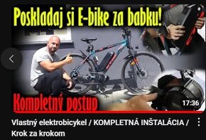 Prestavbová sada elektrobicykel, ebike 750W až 1800W - 4