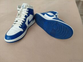 Tenisky Air Jordan 1 Mid Kentucky Blue vel. 41 - 4