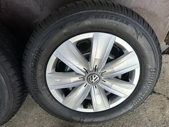 Disky + Zimné Pneu VW SKODA AUDI 6J X16 ET43 / 215/60 R16 - 4