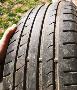 ✅Predám sadu (4ks) letných pneu Dunlop sport bluresponse 205 - 4