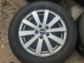 5x112r16 obuté zimné 215/60r16 - 4