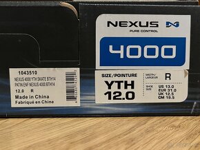 Detské hokejové korčule Bauer Nexus 4000 YTH12.0 / EUR 31.0 - 4