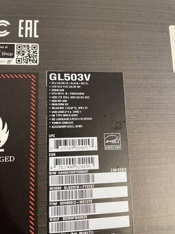 Herný ASUS ROG gl503v - 4