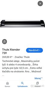 Thule Xtender 739 nosič na lyže - 4