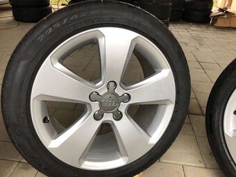 Orig. Alu disky. Audi alu disky 5x112 7,5x17  ET 51 skoda VW - 4