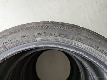 Predám Bridgestone Potenza S001 235/40 R19 96W Letné - 4