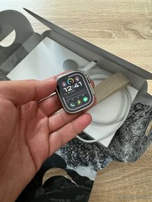 Apple Watch Ultra 49mm Starlight Alpine Loop M - 4