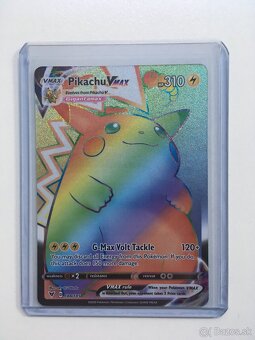 Pokémon katra Pikachu VMAX Rainbow Secret Rare Vivid Voltage - 4