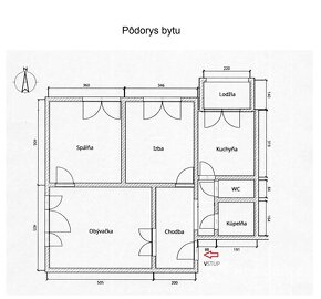 3-izb byt, pôvodný stav, 75 m2, Liptovský Mikuláš - 4