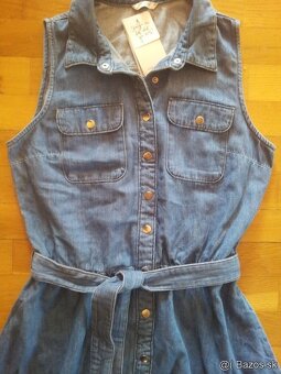 Nove denim saty Orsay a Lindex, saty - 4