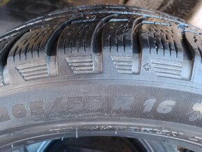 2x zimné pneumatiky 205/55 R 16 - 4